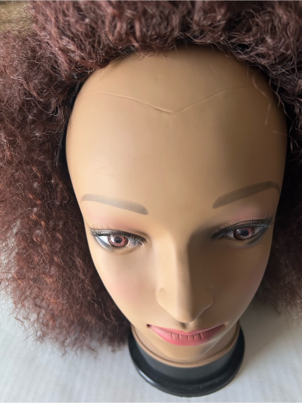 Brown Wavy Synthetic Hair Wig - Unbranded - Picture 3 of 16
